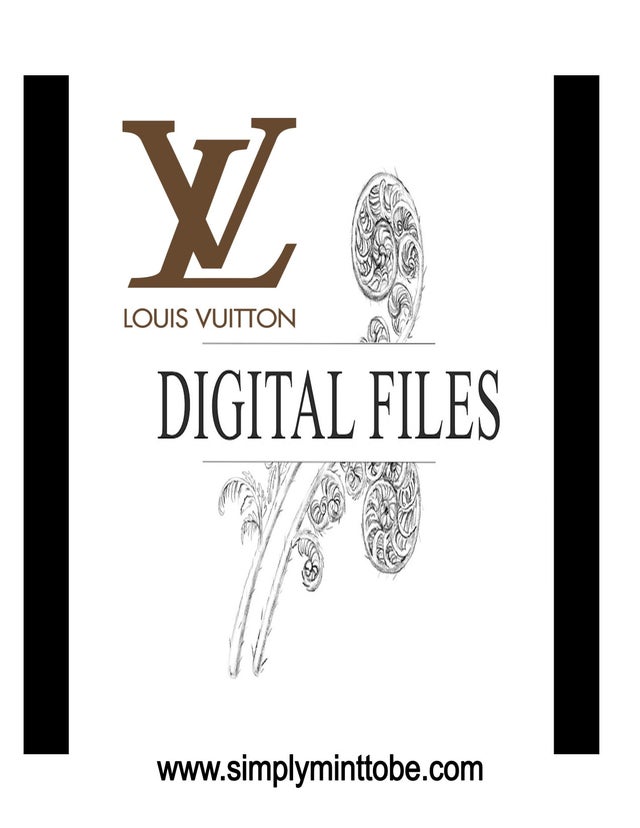 Louis Vuitton Logo inspired 8x10 Poster or Sign