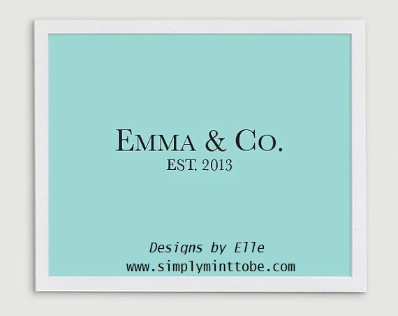PERSONALIZED LOGO (Tiffany and Co.)