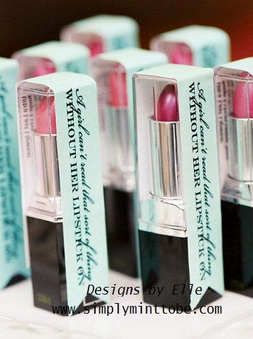 Chanel Lip balm Favors — Luxury Party Items