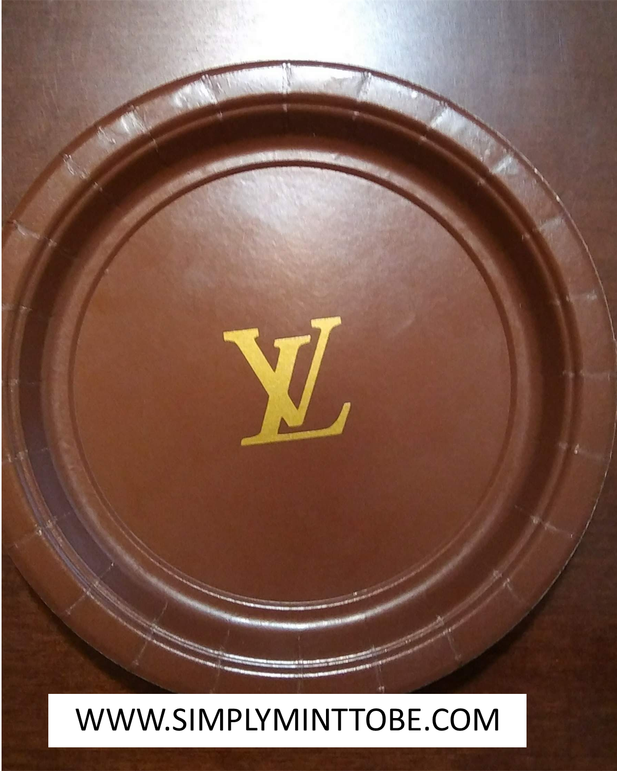 LV Louis Vuitton Inspired Brown Paper Dessert Plates with Gold LV Logo Sold  in Sets of 10 Great for all occasions Birthdays, Wedding Showers, Bridal  Shower, Sweet Sixteen