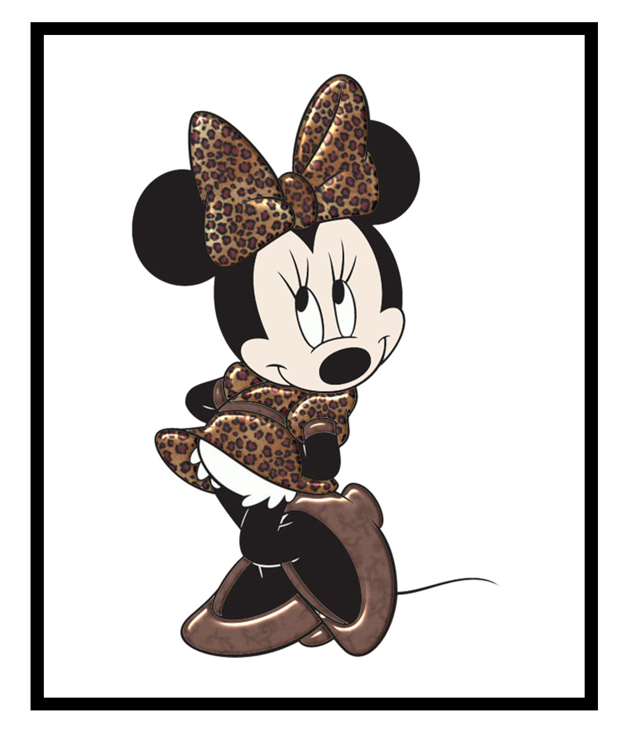 Louis Vuitton Minnie Mouse Collection Poster inspired 5x7 Poster or Sign